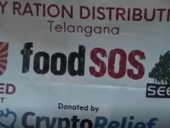  V3 News Telangana Covers Umeed’s Food SOS Initiative